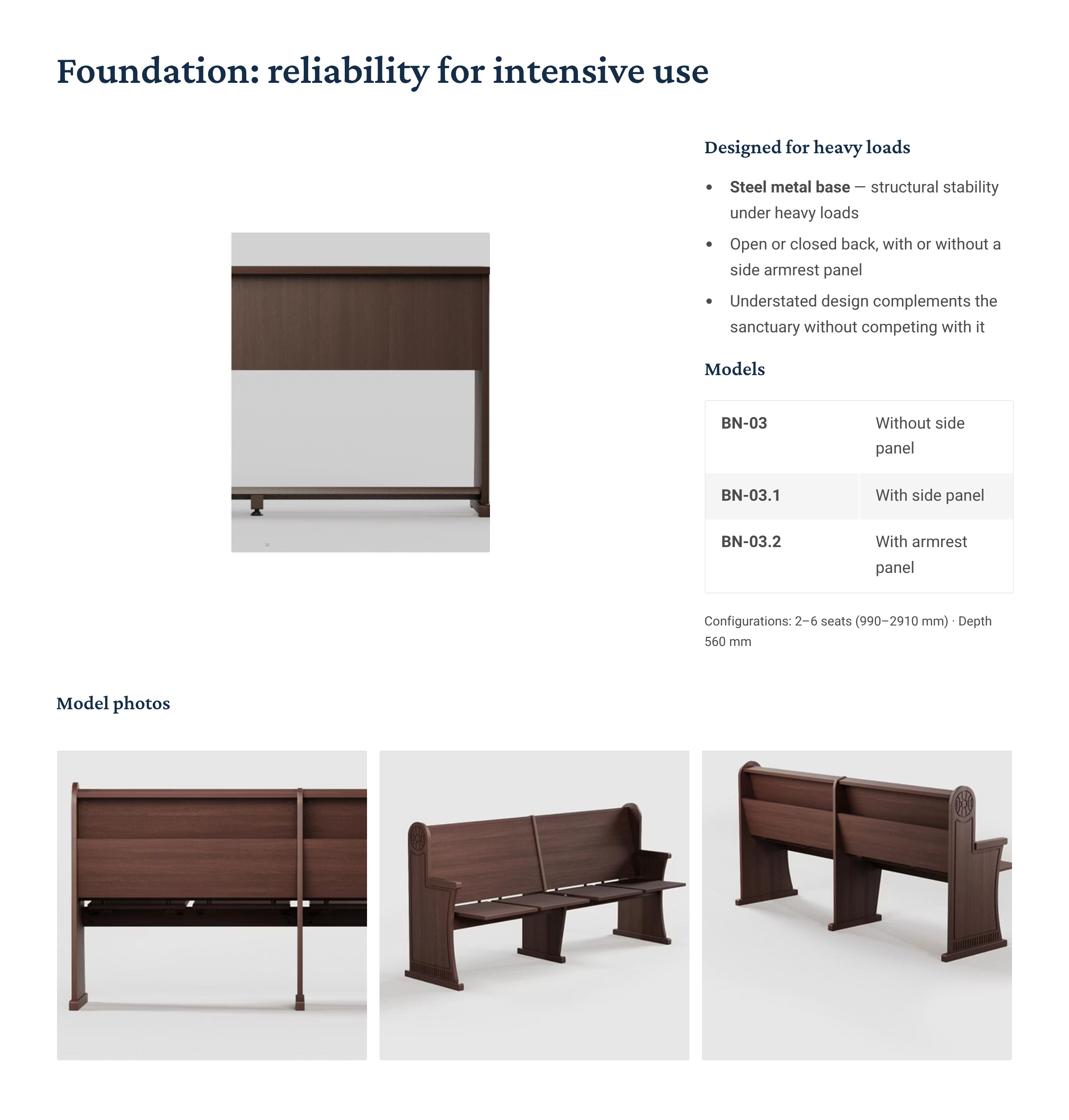 Foundation series models